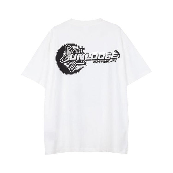 Pentagram Graphic T-shirt J276 - UncleDon JM