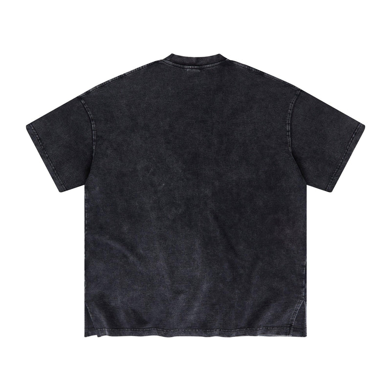 260G Washed Vintage Split Blank T-shirts 1311 - UncleDon JM