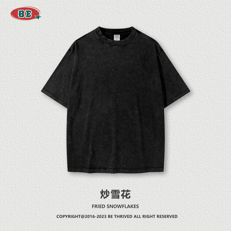 285G Heavy Industry Washed Blank T-shirt S1721 - UncleDon JM