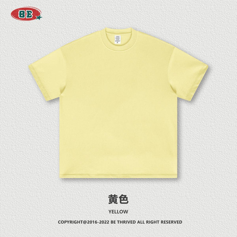 305G Drop Shoulder Blank Short Sleeve T-shirt S1708 - UncleDon JM