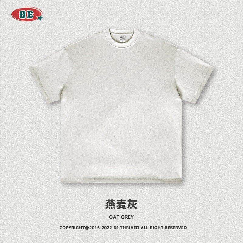 305G Drop Shoulder Blank Short Sleeve T-shirt S1708 - UncleDon JM
